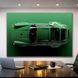 Картина з машиною Porsche 911 Green Dream - Декор для дому та в кімнату - 40х60 см MIX-062 фото 2