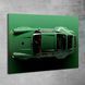 Картина з машиною Porsche 911 Green Dream - Декор для дому та в кімнату - 40х60 см