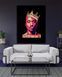 Картина з реп виконавцем - 2PAC - 30х40 см MIX-302 фото 2