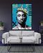 Картина с рэп исполнителем - 2PAC KING - 30х40 см MIX-303 фото 2
