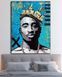 Картина с рэп исполнителем - 2PAC KING - 30х40 см MIX-303 фото 4