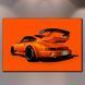 Картина з Porsche RWB Power для сучасного інтер&rsquo;єру.