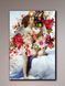 Картина в спальню на полотні - Янголи у Квітах АРТ - 60х90 см