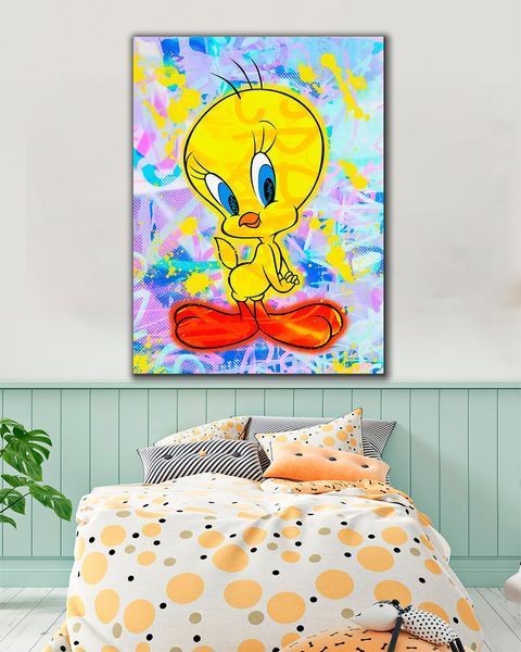 Картина на холсте Цыпа Art для детской комнаты - 100х130 см