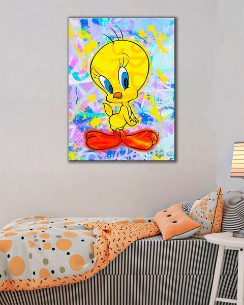 Картина на холсте Цыпа Art для детской комнаты - 100х130 см