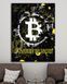 Картина на полотні Bitcoin Cash - Подарунок трейдеру та декор в офіс - 30х40 см MIX-491 фото 3