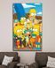 Картина для комнаты - The Simpson Family - 60х100 см MIX-216-1 фото 1
