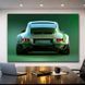 Картина з машиною Porsche Green Power - Автомобільний декор на полотні - 40х60 см MIX-189 фото 2