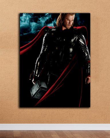 Картина Marvel - Тор Сила Молнии - 30х40 см
