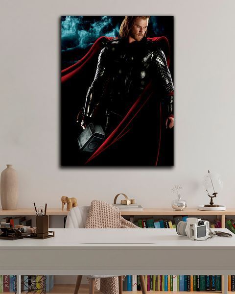Картина Marvel - Тор Сила Блискавки - 30х40 см