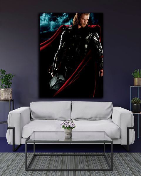 Картина Marvel - Тор Сила Блискавки - 30х40 см