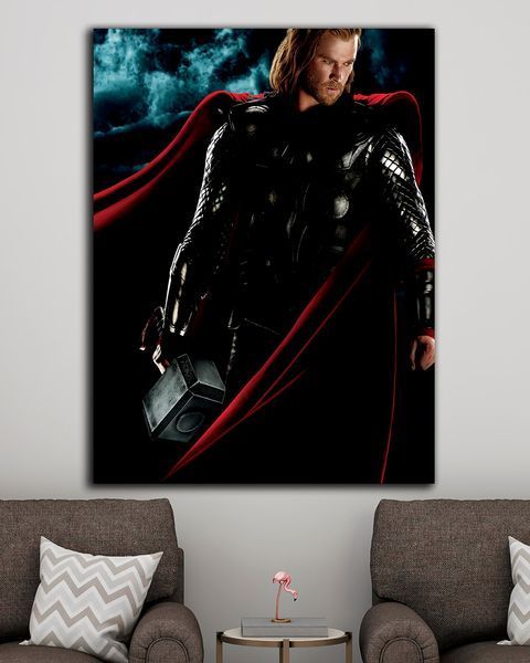 Картина Marvel - Тор Сила Блискавки - 30х40 см