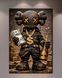 Дизайнерська картина KAWS LUX - 40х60 см