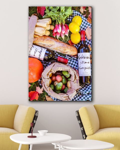 Картина для кухни - Овощная Феерия - 40х60 см