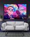 Картина на подарунок - Rick and Morty На Завданні - 80х120 см MIX-218-2 фото 1