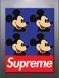 Поп арт картина на полотні для сучасного інтер'єру "Supreme Mickey" 90х120 см MIX-011-2 фото 6