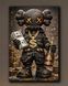 Дизайнерська картина KAWS LUX - 100х150 см