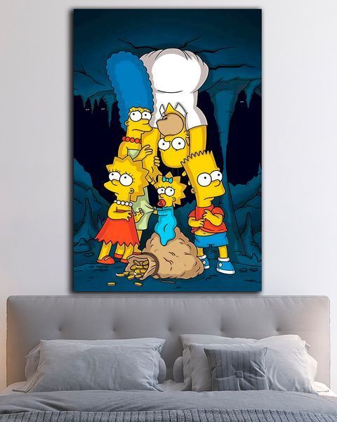 Картина на подарунок - The Simpson Пригоди - 50х70 см