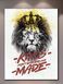 Мотиваційна картина Лев у короні в офіс - Lion Kings Made - 50х70 см MIX-643-0 фото 1
