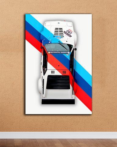 Картина з автомобілем BMW Color для офісу.