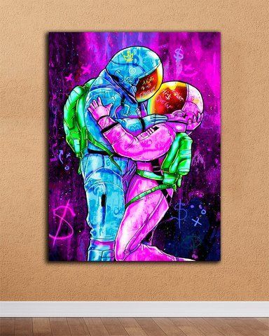 Картина - Galactic Love Art - 30х40 см