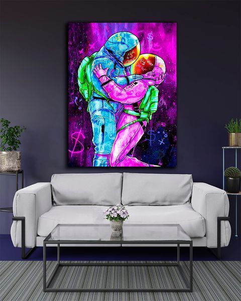 Картина - Galactic Love Art - 30х40 см
