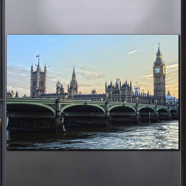 Картина с городским пейзажем для спальни &laquo;Big Ben&raquo; 40х60 см