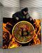 Картина на холсте Пылающий Bitcoin - Подарок трейдеру и декор в офис - 30х40 см MIX-266 фото 7