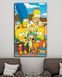 Картина для кімнати - The Simpson Family - 30х50 см MIX-216 фото 3