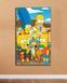 Картина для кімнати - The Simpson Family - 30х50 см MIX-216 фото 1