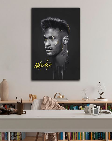 Картина з футболістом - Neymar ART - 40х60 см