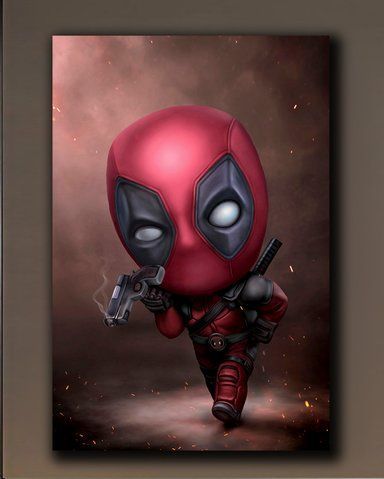 Картина на полотні Deadpool Small для дитячої кімнати - 80х120 см