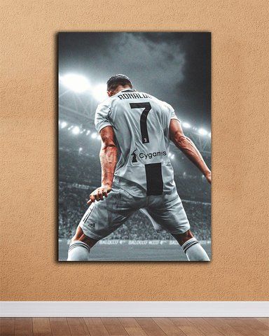 Картина з футболістом - Ronaldo 7 - 40х60 см