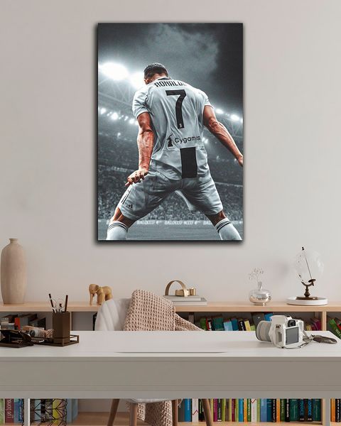 Картина с футболистом - Ronaldo 7 - 40х60 см