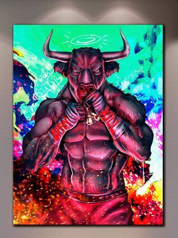 Картина - Bulls Boxer - 30х40 см