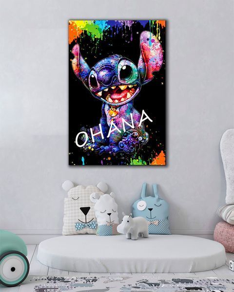 Картина на полотні Стіч Ohana для дитячої кімнати - 40х60 см