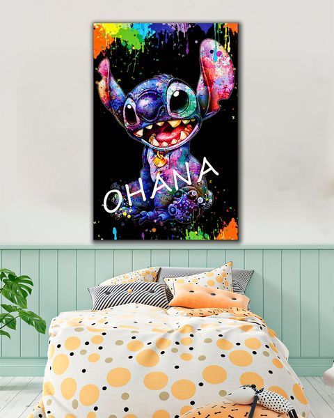Картина на полотні Стіч Ohana для дитячої кімнати - 40х60 см