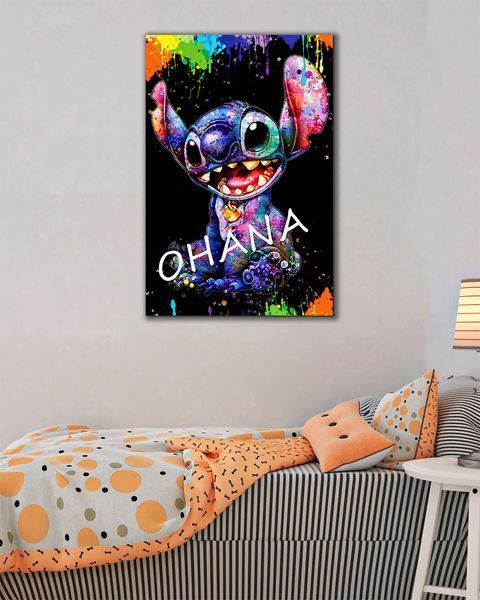 Картина на полотні Стіч Ohana для дитячої кімнати - 40х60 см