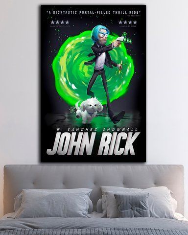 Картина на подарок - John Rick Art - 100х150 см