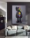 Картина на холсте KAWS Classic для современного офиса и гостиной - 30х40 см MIX-473 фото 3