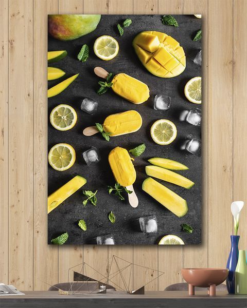 Картина для кухни - Желтая Прохлада - 40х60 см