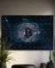 Бизнес картина на холсте - Bitcoin Blue Glitch для IT-офиса и инвесторов - 40х60 см MIX-543 фото 6