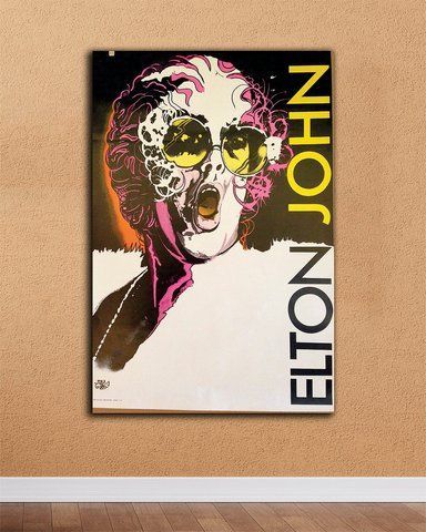 Картина на подарунок - Elton John Art - 40х60 см