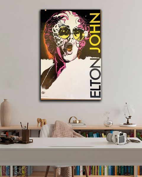Картина на подарунок - Elton John Art - 40х60 см