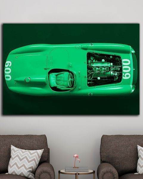 Картина з машиною - Ferrari Classic 600 - 40х60 см
