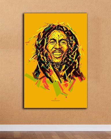 Картина на подарунок - Bob Marley - 40х60 см