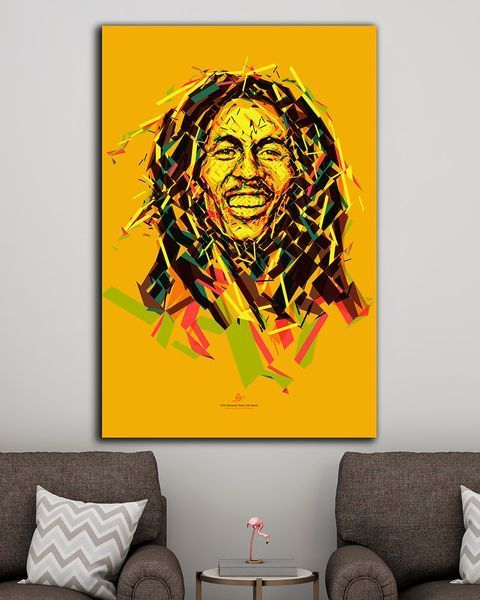 Картина на подарунок - Bob Marley - 40х60 см