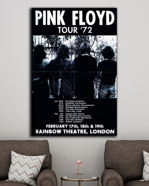 Картина на подарок - Pink Floyd Tour - 40х60 см