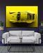 Картина с авто Porsche 911 Yellow Dream - Декор для дома и гаража - 40х60 см MIX-625 фото 2