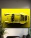 Картина с авто Porsche 911 Yellow Dream - Декор для дома и гаража - 40х60 см MIX-625 фото 6